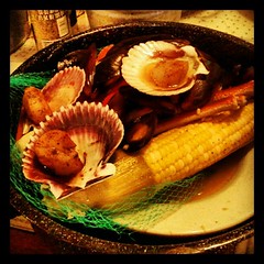 Dinner at Joe's Crab Shack #yumo #dinner #crab #food #steampot #sodelicious