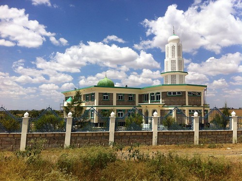 Mosque between Tanzania and Kenya