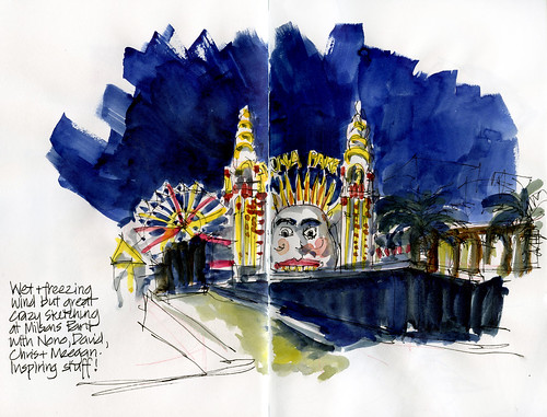 120831 Luna Park- Just for Fun sketching