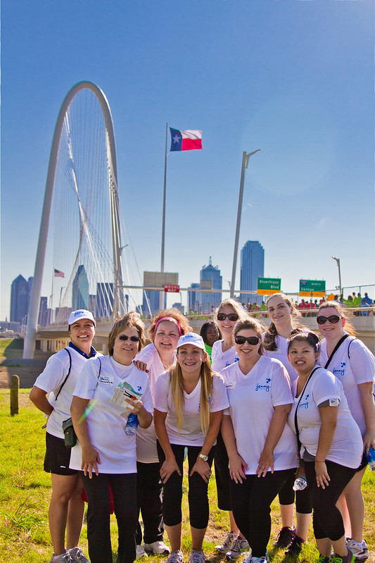 Dallas Heart Walk - Jenny Craig Group Photo