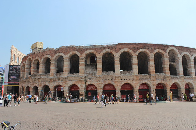 The third largest Roman amphitheater in Italy