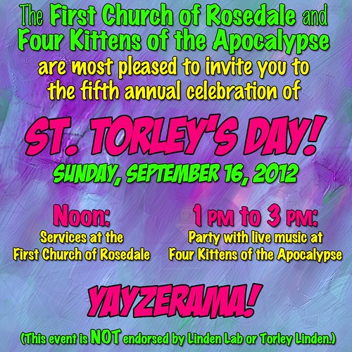 St. Torley's Day invitation