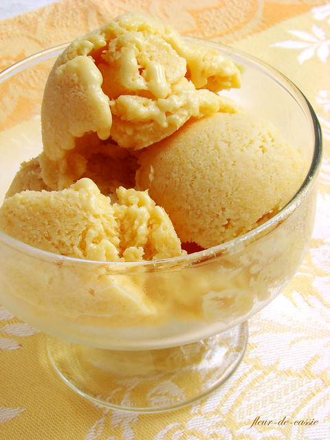 мороженое персиковое 1