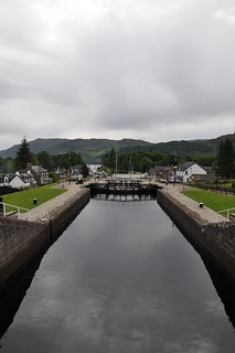 Fort Augustus Locks at Caledonian Canal