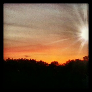 #sunset and light reflection #sky #summer #racing