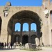 The giant arches of the Basilica of Maxentius and Constantine