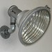 BEAUTIFUL PAIR OF  VINTAGE INDUSTRIAL SPOT LIGHTS MANUFACTURED BY CROUSE-HINDS....AMAZING CONDITION RARE, HARD TO FIND