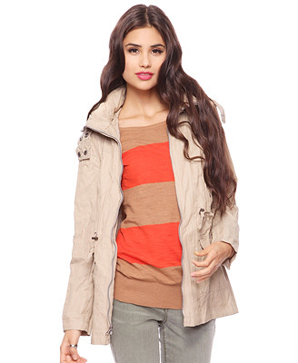 Forever 21 Hooded Field Jacket