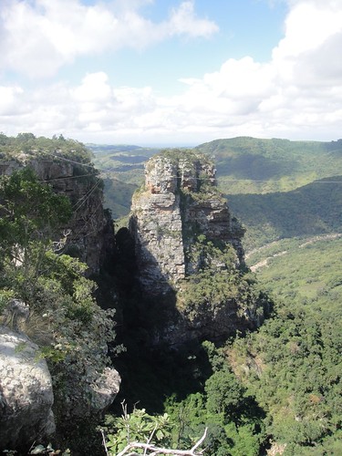Highest gorge swing in the world! Oribi Gorge, Kwazulu Natal, South Africa