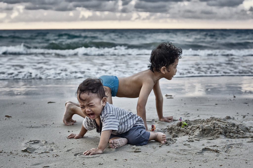 Brothers at The Beach | Batu Linting Beach | Kuala Penyu | Sabah