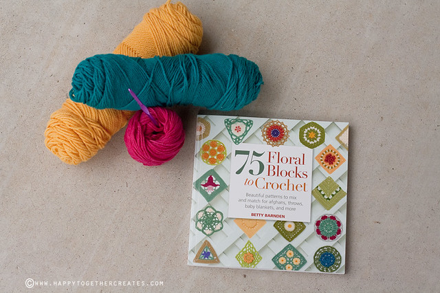 75 Floral Blocks to Crochet Book