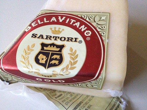 BellaVitano Sartori gold cheese