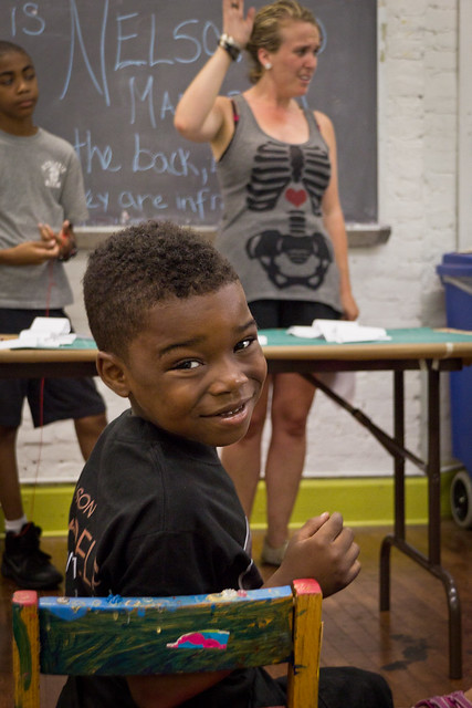 Nelson Mandela Day at ProjectArt, Harlem. Children of ProjectArt, Harlem,
