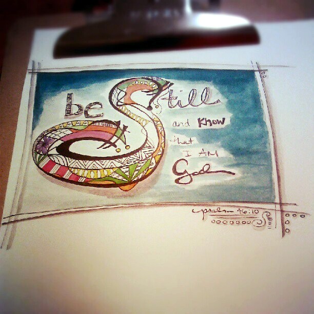 Another new one! #sketch #watercolor  #scripture