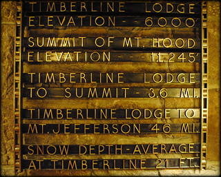 Inside Timberline Lodge