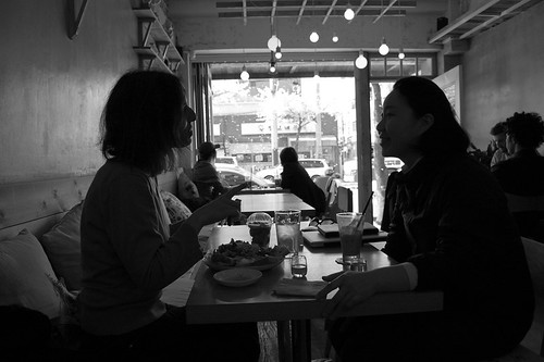 women at lunch by ilham k. setiawan