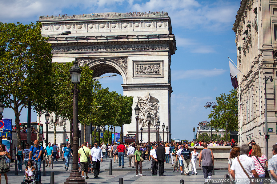 Париж с Триумфальной арки IMG_0579-mini