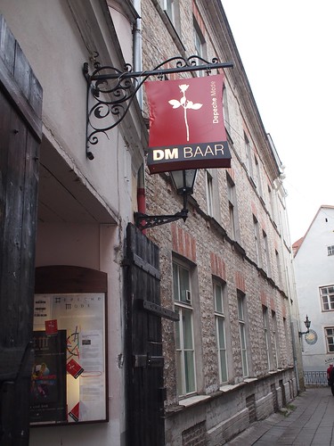 depeche mode bar in Tallinn, Estonia