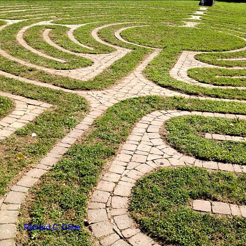 Labyrinth, Five Oaks 1 by rchoephoto