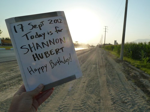 Today is for Shannon Hubert - Happy birthday! by mattkrause1969