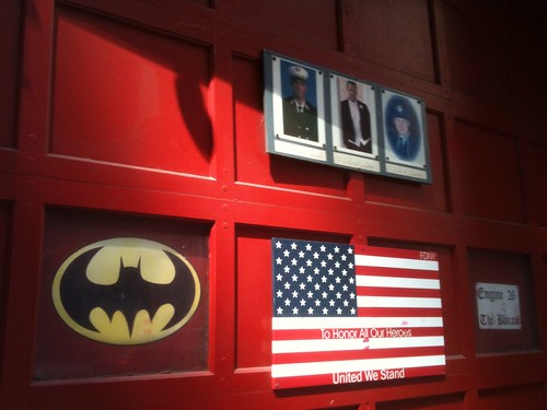 Batman Logo on Midtown Firehouse
