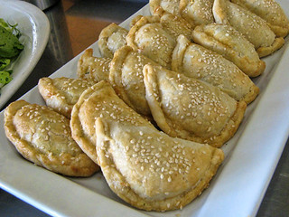 Egyptian Cheese Turnovers from New School of Cooking, Culver City, CA