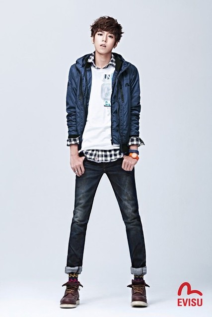 Kim Hyun Joong / 김현중 / 金賢重 Fever: Lee Hyun Woo EVISU 2012 Winter Collection
