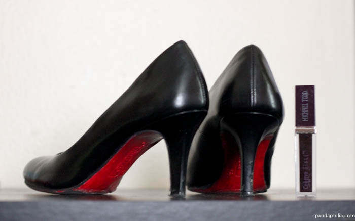 cheap red sole heels