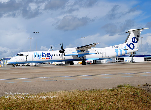 G-FLBD De Havilland Canada DHC-8-402 by Jersey Airport Photography
