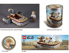 NYCC 2012 LEGO Exclusive Luke Skywalker's Chibi Landspeeder