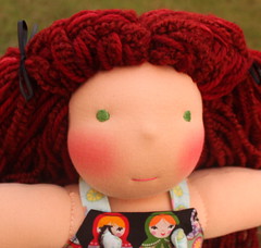 Clementine Berry - a 15" Waldorf-inspired doll