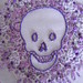 Purple skull embroidery DSCF6991