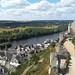 view from Chinon