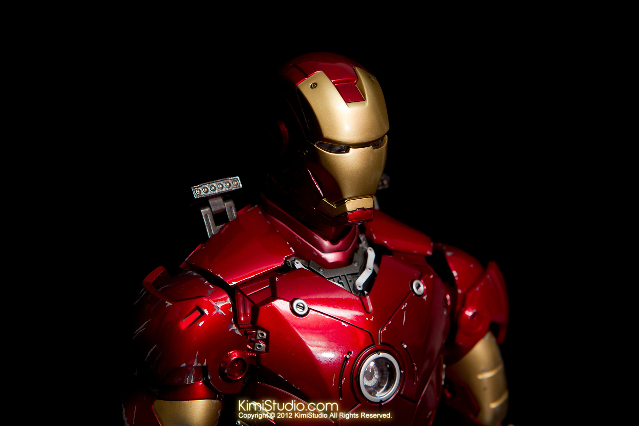 2012.09.13 MMS110 Hot Toys Iron Man Mark III 戰損-006