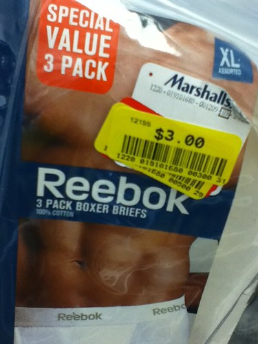 Reebok underwear $3