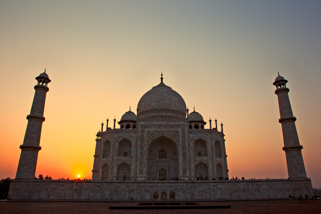 Taj Mahal at Sunset  | Agra | India