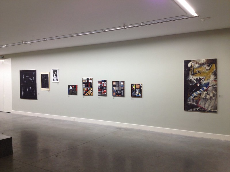Installation view of Georgian artists of the 80s and 90s