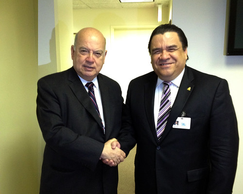 OAS Secretary General Meets with Foreign Minister of Honduras