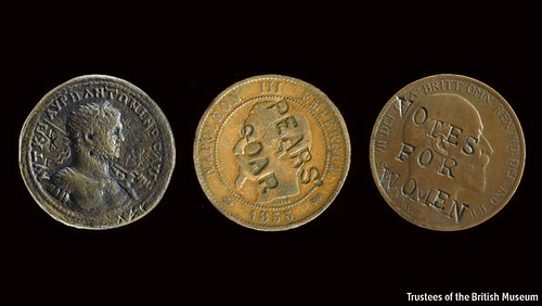British Museum counterstamped coins