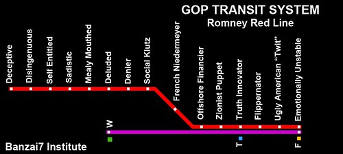 THE ROMNEY RED LINE by Colonel Flick