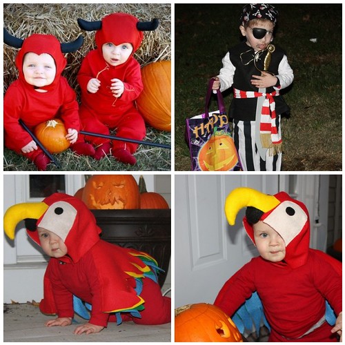 Halloween Costume Collage