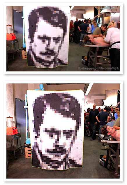The Many Faces of Ron Swanson [quilt]