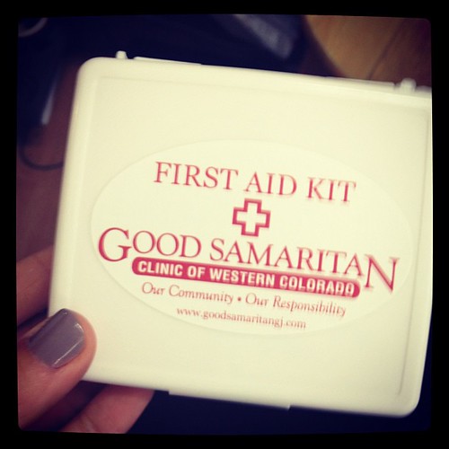 Promo first aid kit for the clinic