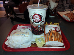 Petite pause au Burger King !