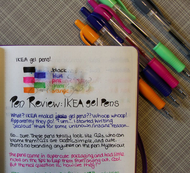 Ikea Gel Pens