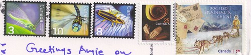 Canada Stamps-Dog Sledding Stamp