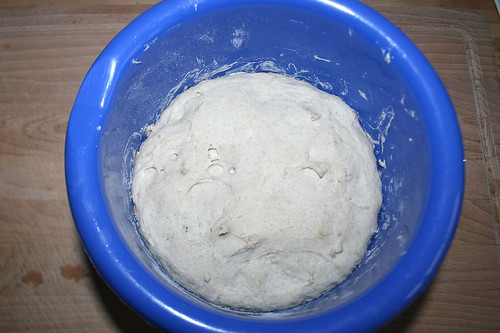 25 - Teig aufgegangen / Raised dough
