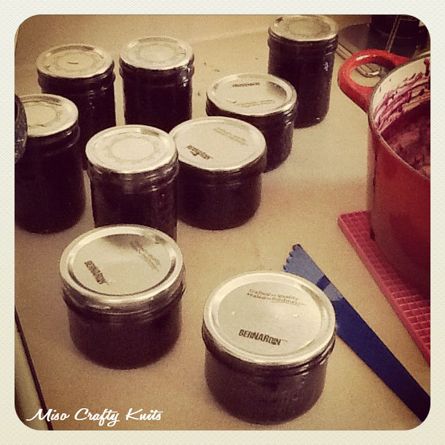 Making jam
