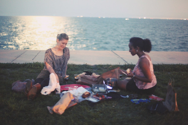 lakeside picnic