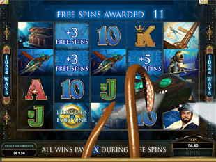 Leagues of Fortune Free Spins